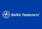 Logo Baltic Fasteners producenta wkrętów, nitów, łączników i innych zamocowań