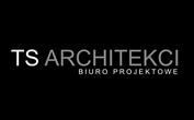 Logo biura projektowego TS Architekci projektującego magazyny i hale stalowe