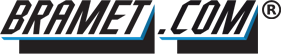 Logo Bramet.com producenta bram i ogrodzeń przemysłowych oraz stolarki aluminiowej i systemów automatyki