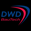 Czarne Logo firmy DWD BauTech produkującej świetliki dachowe